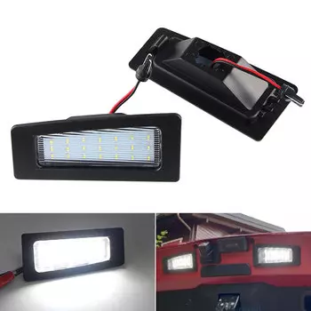 2 шт. автомобильные светодиодные лампы освещения номерного знака для Mazda 3 2013-2018 BM BN для Mazda 2 Sedan 2015-2017 DJ DL Mazda CX-3 2015-2021