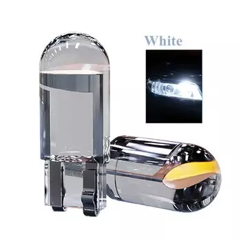 2 шт., Автомобильные светодиодные лампы W5W 194 T10 6000 К