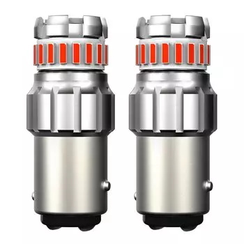 2 шт., Автомобильные светодиодные сигнальные лампы AUXITO, 1157 светодиодов, Bay15d, Canbus, P21/5 Вт, 12 В