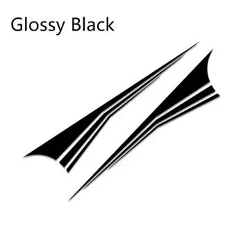 2 шт., автомобильные виниловые наклейки, 220x48 см