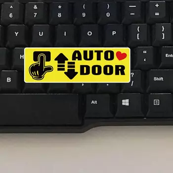 2 шт., автомобильные виниловые наклейки, 8x2,6 см