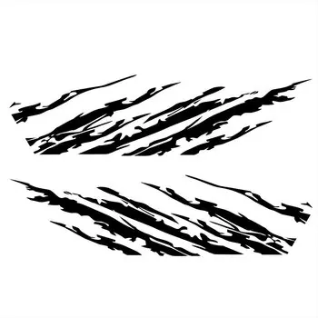 2 шт., автомобильные виниловые наклейки для Jeep Wrangler JK JL CJ