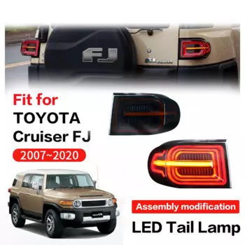 2 шт., автомобильные задние фонари для Toyota FJ Cruiser 2007-2020