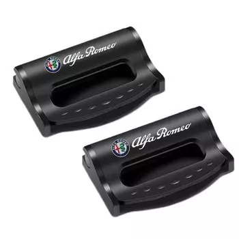 2 шт. автомобильные зажимы для ремней безопасности, регулируемая пряжка ремня безопасности, крепежный зажим для Alfa Romeo Giulia Stelvio Giulietta 156 159 147 Brera Dis