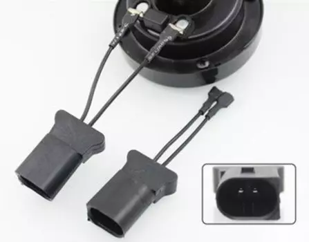 2 шт. автомобильный динамик электрический воздушный звуковой сигнал улитки провод адаптер без поврежденного для vw audi toyota honda Mitsubishi
