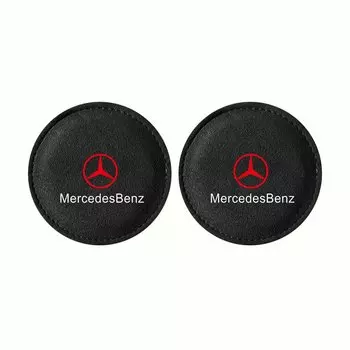 2 шт. автомобильный подстаканник из искусственной кожи, водонепроницаемые аксессуары для подставок для Mercedes Benz AMG W205 W211 W212 W213 W177 W247 W176 W205 W108
