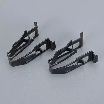 2 шт. автомобильный солнцезащитный козырек с фиксированным зажимом, подходит для Toyota Crown Reiz Prado RAV4 Camry, черный