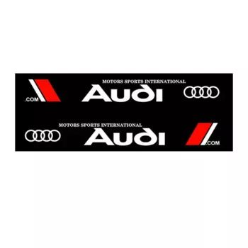 2 шт. автомобильный Стайлинг, боковая наклейка на дверь, водонепроницаемые наклейки на окна из ПВХ, аксессуары для Audi A4 B6 B8 B7 A6 C5 C6 C7 A3 A5 Q3 Q5 Q7