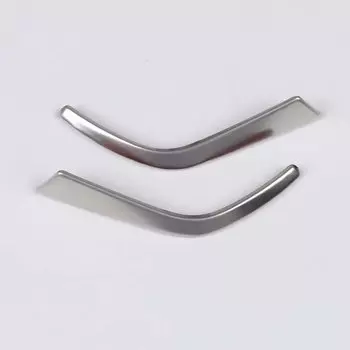 2 шт. автомобильный Стайлинг Нержавеющая сталь интерьера наклейки для Toyota Camry XV70 2017 2018 рулевое колесо Накладка аксессуары