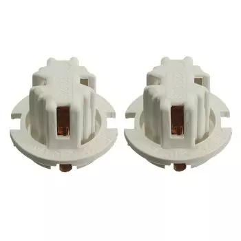 2 шт., Автомобильный задний фонарь, лампа, патрон, полипропилен для BMW X5 E53 E70 OEM 63216943036, белый