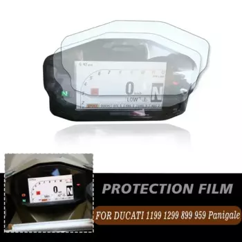 2 шт., аксессуары для мотоциклов, защитная пленка для экрана от царапин для Ducati 1199Panigale 1299 899 959 1199 Panigale