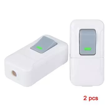 2 шт. белые настольные светодиодные фонари со switch JCD