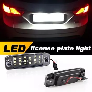2 шт. белые светодиодные фонари номерного знака в сборе для Hyundai Sonata YF i45 i40 Kona 2011-2014 годов 2017-up OEM 925103 F000, 925013 S100