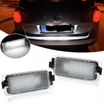 2 шт. без ошибок автомобильные светодиодные лампы освещения номерного знака для Ford Edge 2007-2014 Escape 2008-2012 Mercury Mariner 2007-2011