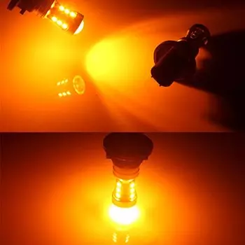 2 шт. без ошибок PH24WY светодиодные лампы переднего указателя поворота для Audi Saturn Cadillac CTS GMC Acadia Saab Buick Enclave Lincoln MKZ