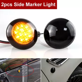 2 шт. боковой габаритный светодиодный указатель поворота для Land Range Rover L322 2002-2012, мигающий последовательный индикатор, мигалка