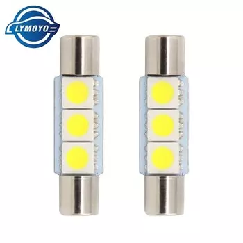 2 шт. C5W T6 гирлянда 28 мм 31 мм фотолампа C10W 5050 SMD купольная лампа для салона автомобиля, лампа для чтения, лампа для макияжа, сигнальная лампа 12 В