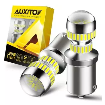 2 шт. Canbus 1156 Ba15s P21W светодиодная лампа DRL дневного света заднего хода для Volkswagen VW Passat B7 Polo Renault Megane Kia Rio