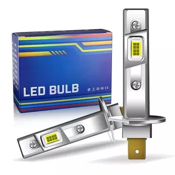 2 шт. CANbus для Honda CR-V CRV 2005 2006 светодиодные фары H1 дальнего света H1 лампы ближнего света 20000LM белые Plug and Play 12V