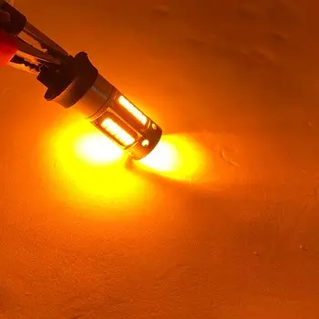 2 шт., Canbus PW24W PWY24W, лампы для Audi BMW Volkswagen, сигнал поворота