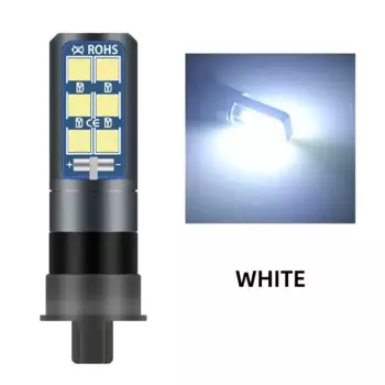 2 шт. CANBUS PW24W PWY24W светодиодные лампы 3030 светодиодные 12SMD указатель поворота DRL дневные огни 12 В универсальные