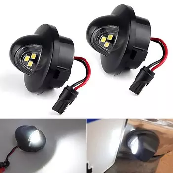 2 шт. Canbus светодиодные фонари номерного знака, лампа номерного знака, автомобильный светильник в сборе, белый для Ford Ranger Explorer F-150 F-250 F-350 F150