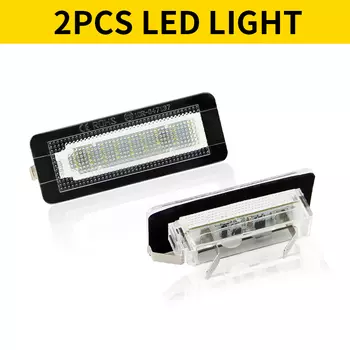 2 шт. Canbus светодиодный номерной знак номер лампы без ошибок для Benz Smart Fortwo Coupe Convertible 450 451 W450 автомобильные аксессуары