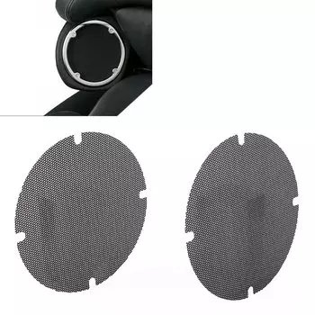 2 шт., чехлы для мотоциклетных колонок Harley Davidson Touring 2014-2022 Black/Chrome