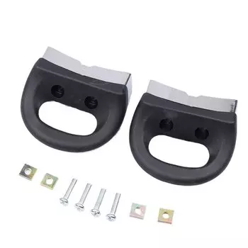 2 шт. черные бакелитовые ручки для кастрюль CANAMEK