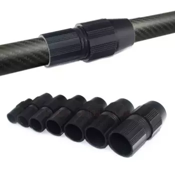 2 шт., черные пластиковые телескопические разъемы SCLMRC 16-34 мм