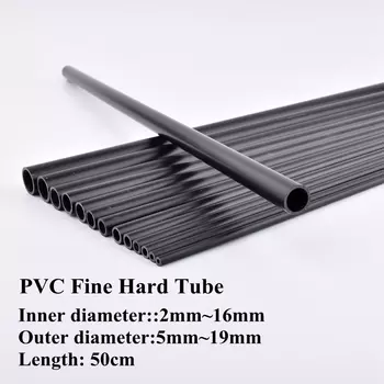 2 шт. черные ПВХ трубы SgooHan 2-16 мм 50 см