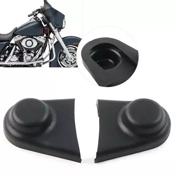2 шт. черные резиновые чехлы для мотоциклетных винтов и гаек, водонепроницаемые чехлы для Harley Davidson Touring 2009+
