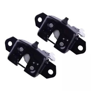 2 шт., черные защелки для задней двери багажника, 90503-JT30A 90503-EB700, подходят для Nissan Navara D40 Frontier Titan