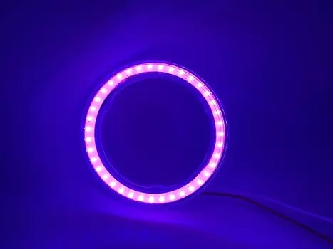 2 шт. COB Angel Eyes светодиодные автомобильные кольцевые фонари Halo 12 В красные фары 60 мм 70 мм 80 мм 90 мм 100 мм 110 мм 120 мм 130 мм 140 мм автомобильный свет