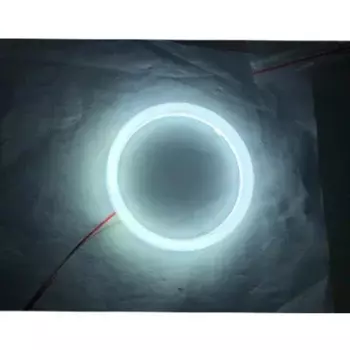 2 шт. COB LED Angel Eye Halo Ring 60 мм 70 мм 80 мм 90 мм 95 мм 100 мм 110 мм 120 мм Авто DRL Автомобильные дневные ходовые огни Светодиодные фары