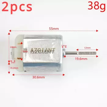 2 шт. D режущий вал для FC-280SC 20150 DC12V двигатель для автомобиля Honda Fit toyota зеркало заднего вида ремонтный двигатель дверного замка