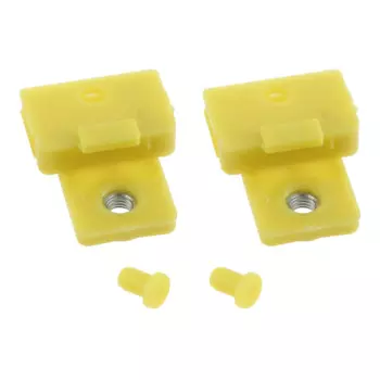 2 шт., держатель для автомобильного оконного стекла, основание для Isuzu Pickup, автомобильная крепеж, внутренние детали 43,3*33,4 мм, замена автозажима