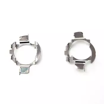 2 шт., держатели для светодиодных фар H7, разъем адаптера для Benz, BMW, Audi, VW, Nissan