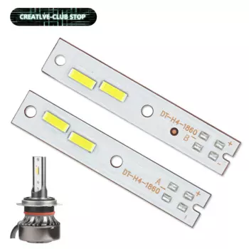 LED автомобильные фары DT&ZM H4 20-30Вт 2шт