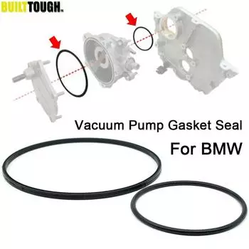 2 шт. для BMW 1 3 5 7 серии X1 X5 Z4 318i 320i 520li 120i N42 N46 N62 N73 черный резиновый комплект уплотнений вакуумного насоса, прокладка 11668626471