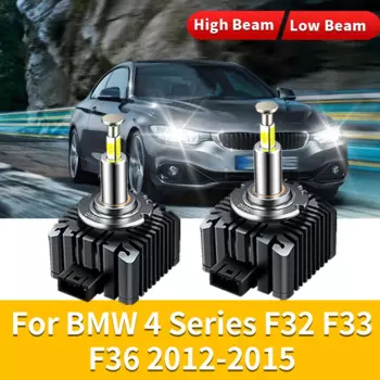 2 шт. для BMW 4 серии F32 F33 F36 12-15 ксеноновые HID светодиодный фары замена Canbus без ошибок 360 ° 6000K Plug & Play Автомобильная фара