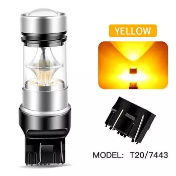 2 шт. для Chevrolet Malibu Trax Dacia Duster Logan 2 Sandero светодиодные дневные ходовые огни DRL лампы Canbus W21/5W 7443 T20