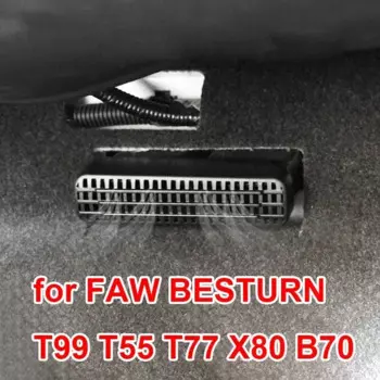 2 шт. для FAW BESTURN T99 T55 T77 X80 B70, антиблокирующая крышка для заднего розетки кондиционера под сиденьем, защитная крышка