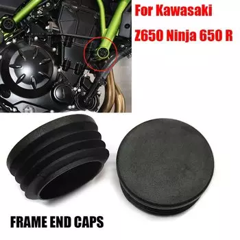 2 шт. для Kawasaki Z 650 Z650 Ninja 650 Ninja 650R 2017-Крышка корпуса рамы с отверстиями крышки заглушки декоративные заглушки рамы