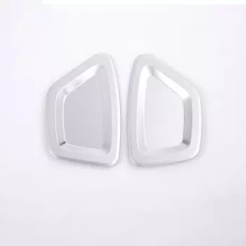 2 шт. для Land Rover Range Rover Vogue L405 Autobiography 2013-2019 ABS хромированная боковая центральная консоль декоративная панель отделка