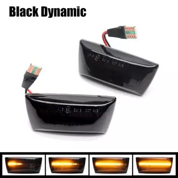2 шт. для OPEL Astra H Zafira B Corsa D Insignia A Meriva B Chevrolet Cruze динамический поворотник светодиодный боковой габаритный указатель поворота