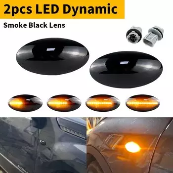 2 шт. для Suzuki Swift Jimmy SX4 Alto Grand Vitara светодиодный динамический боковой габаритный указатель поворота последовательный поворотник OEM # 603658232542