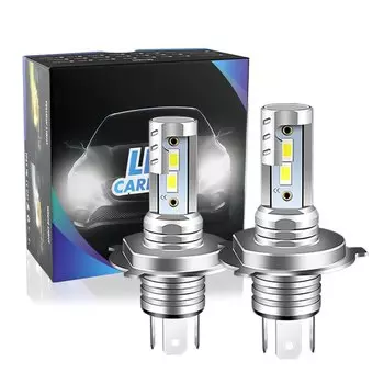 2 шт. для Suzuki Vitara XL-7 Grand 1999-2003 H4 9003 светодиодные лампы для фар CSP безвентиляторные дальние и ближние свечи H4 светодиодные фары 12000 лм
