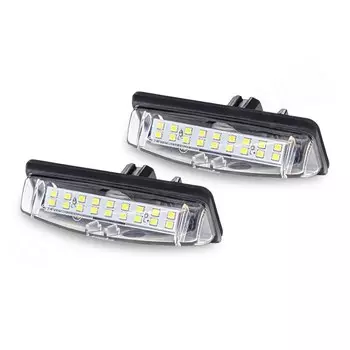 2 шт. для Toyota Camry 40 V40 XV40 Aurion XV40 Prius эхо об этом для Lexus 12V светодиодный автомобиль номер лицензии хвост пластина светильник s светильник лампочка