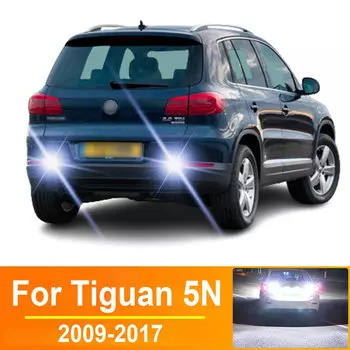 2 шт. для Volkswagen для VW Tiguan 5N 2009-2015 2016 2017 T15 W16W светодиодная резервная лампа заднего хода Canbus без ошибок